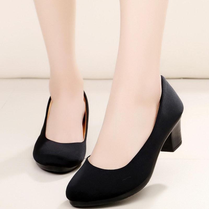 Stoffschuhe Damen – Schwarz, Atmungsaktiv – Bild 5 | LuxeStyle