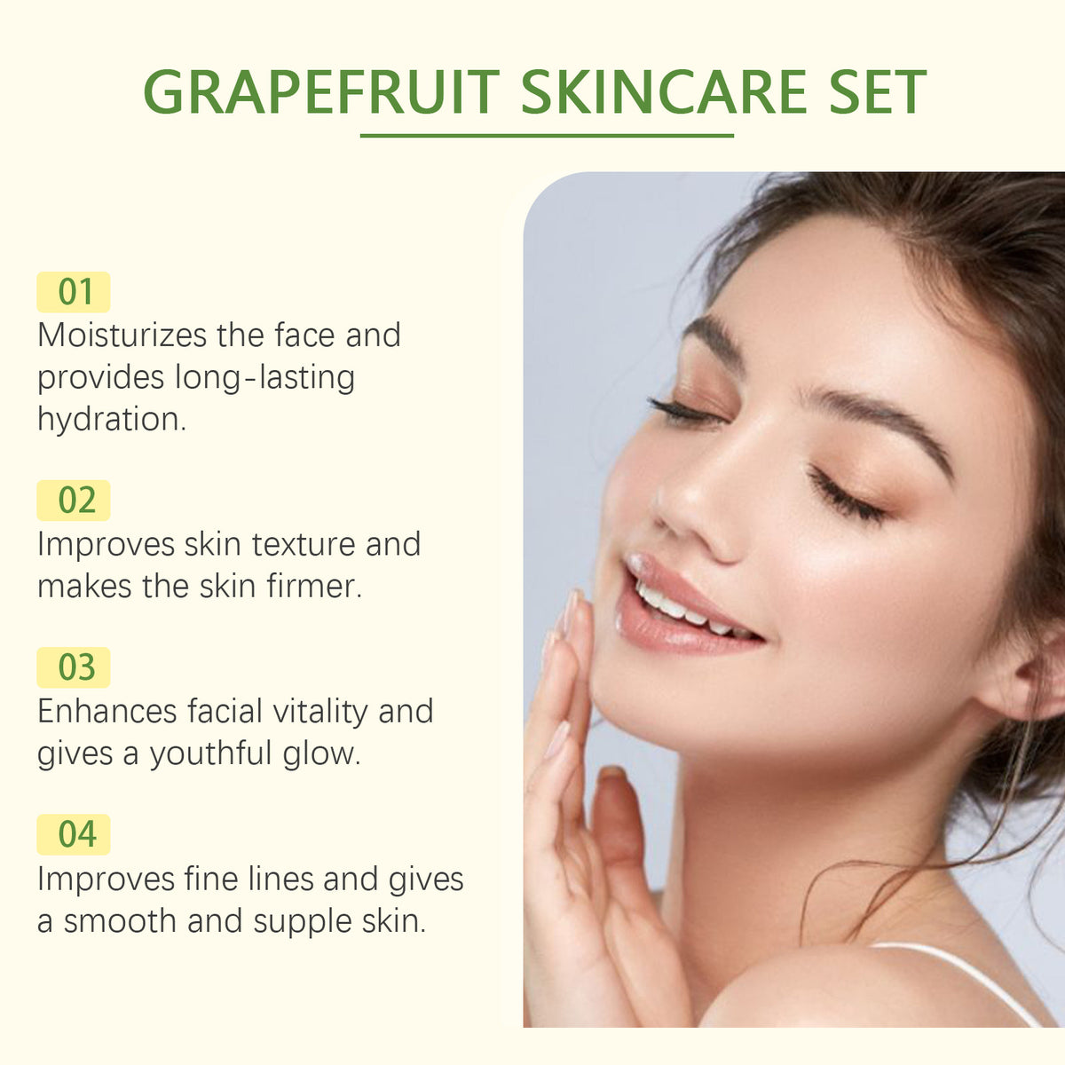 Grapefruit Geschenkset – Feuchtigkeitspflege – Bild 4 | LuxeStyle