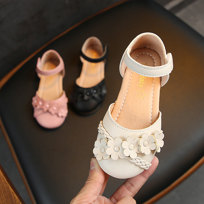Mädchen Sandalen mit Blumenmuster – Bild 5 | LuxeStyle
