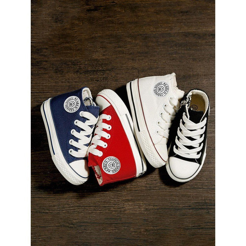 High-Top Canvas-Schuhe für Kinder | LuxeStyle