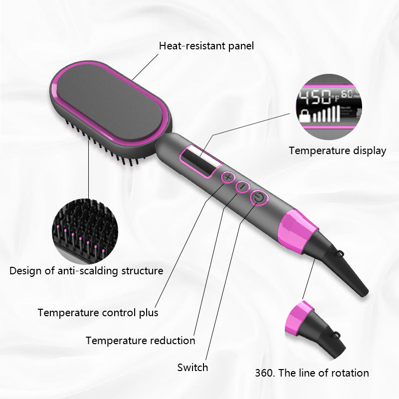 2-in-1 Haartrockner und -glätter