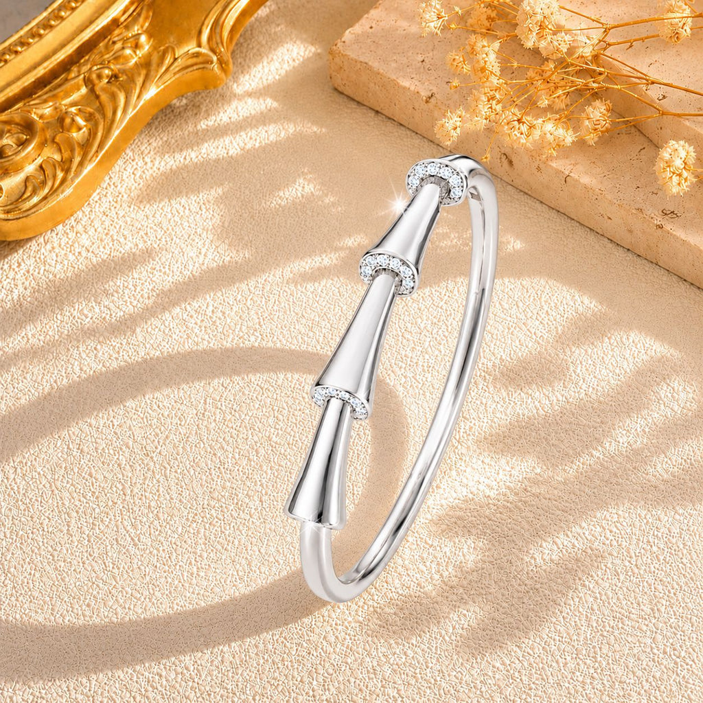 Minimalistisches Armreif mit Tapered-Design