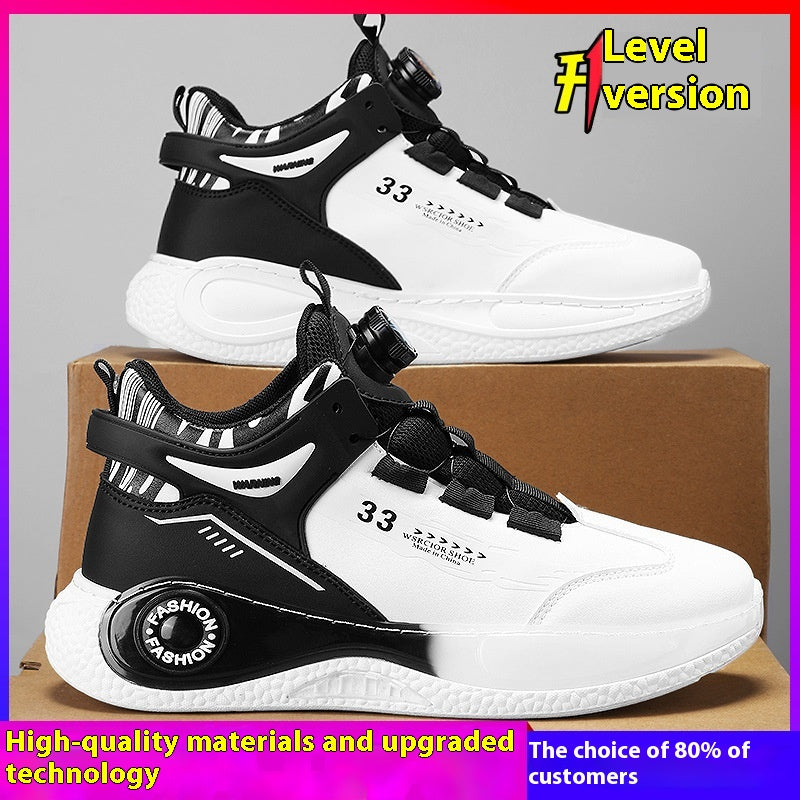 Sportliche Herren-Sneaker mit Drehverschluss