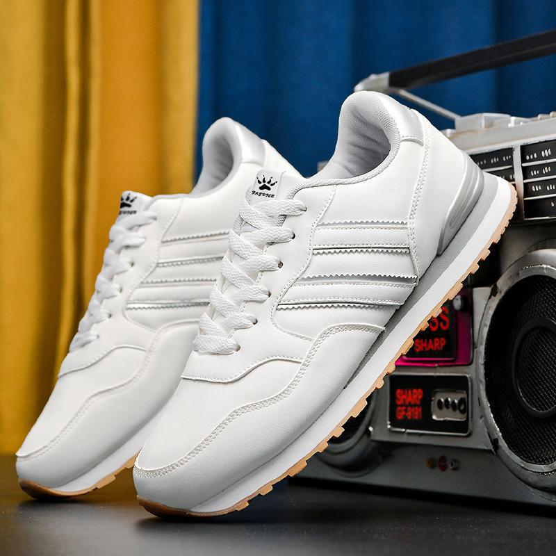 Leder Casual Sportschuhe mit Flügelmuster – Bild 4 | LuxeStyle
