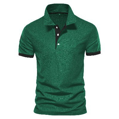 Kurzarm-Polo mit 3D-Digitaldruck – Ansicht 3