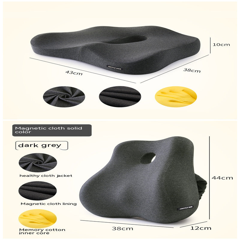 Ergonomisches Lendenkissen für langes Sitzen – Bild 2 | LuxeStyle
