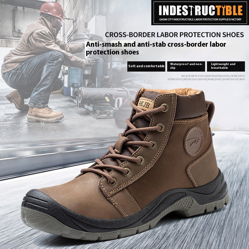 Leichte Arbeitsschuhe mit Stichschutz – Bild 3 | LuxeStyle