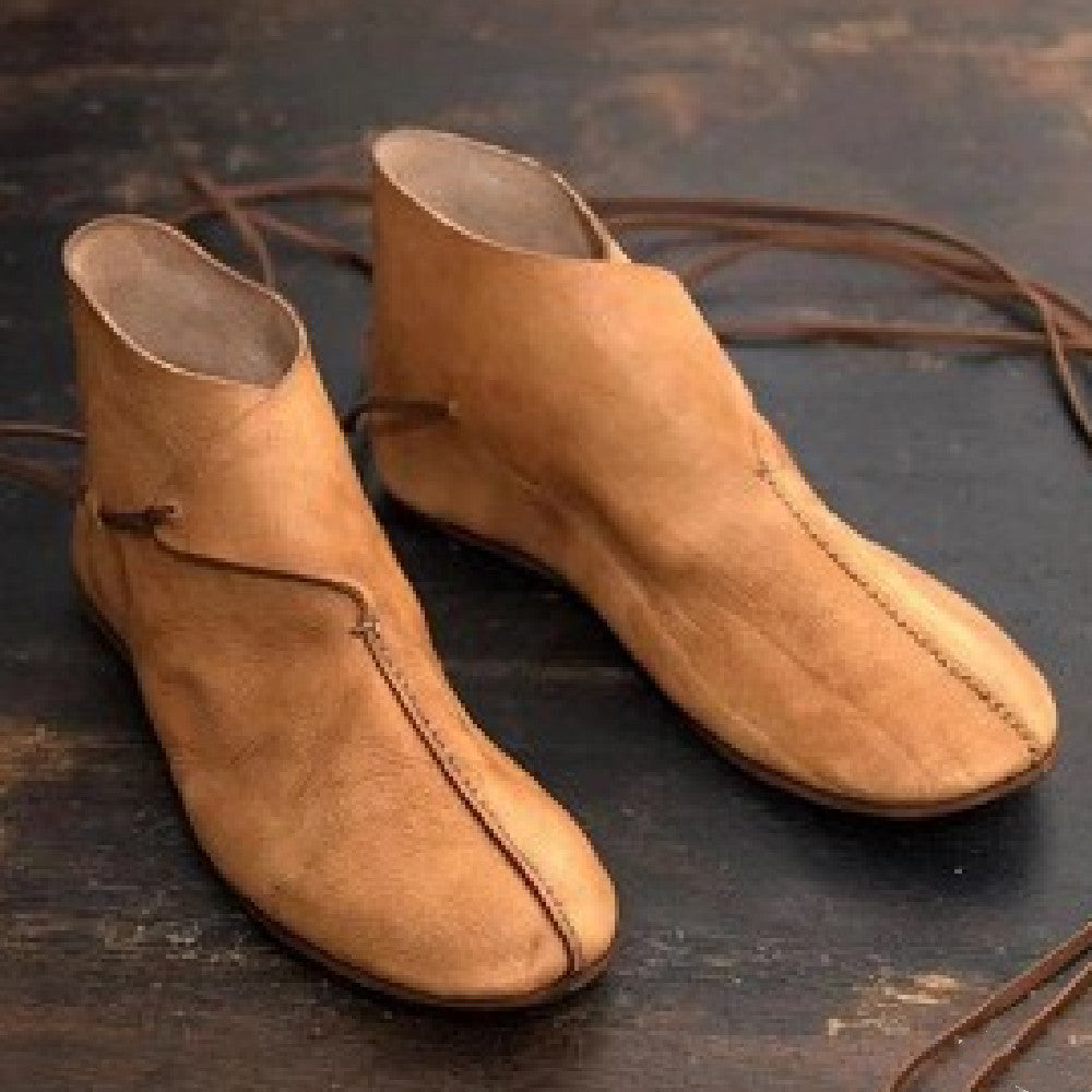 Herren Schnürstiefeletten mit runder Zehenpartie – Bild 4 | LuxeStyle