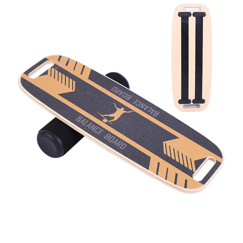 Non-Slip Yoga Balance Board aus Holz – Bild 4 | LuxeStyle