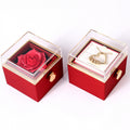 Drehbare Schmuckbox mit Kette