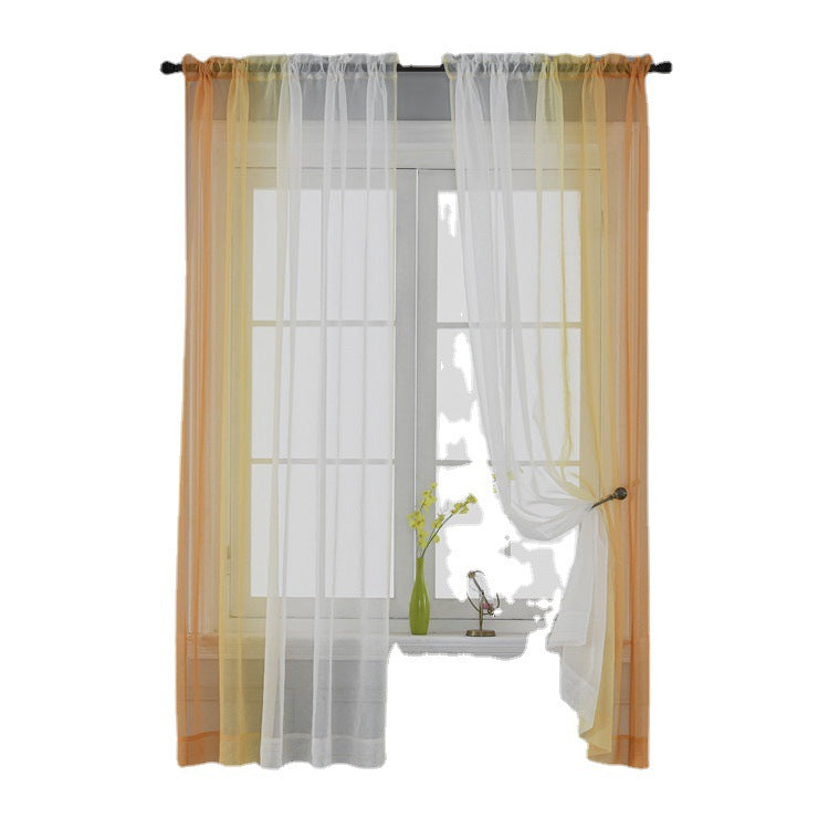 Farbverlauf-Vorhang Leinen-Optik – Bild 12 | LuxeStyle