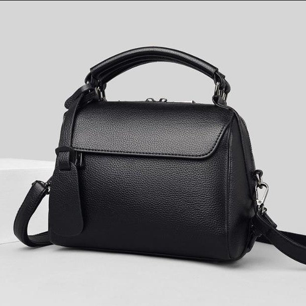 Lederhandtasche als Tote, Schulter- oder Umhängetasche – Bild 2 | LuxeStyle
