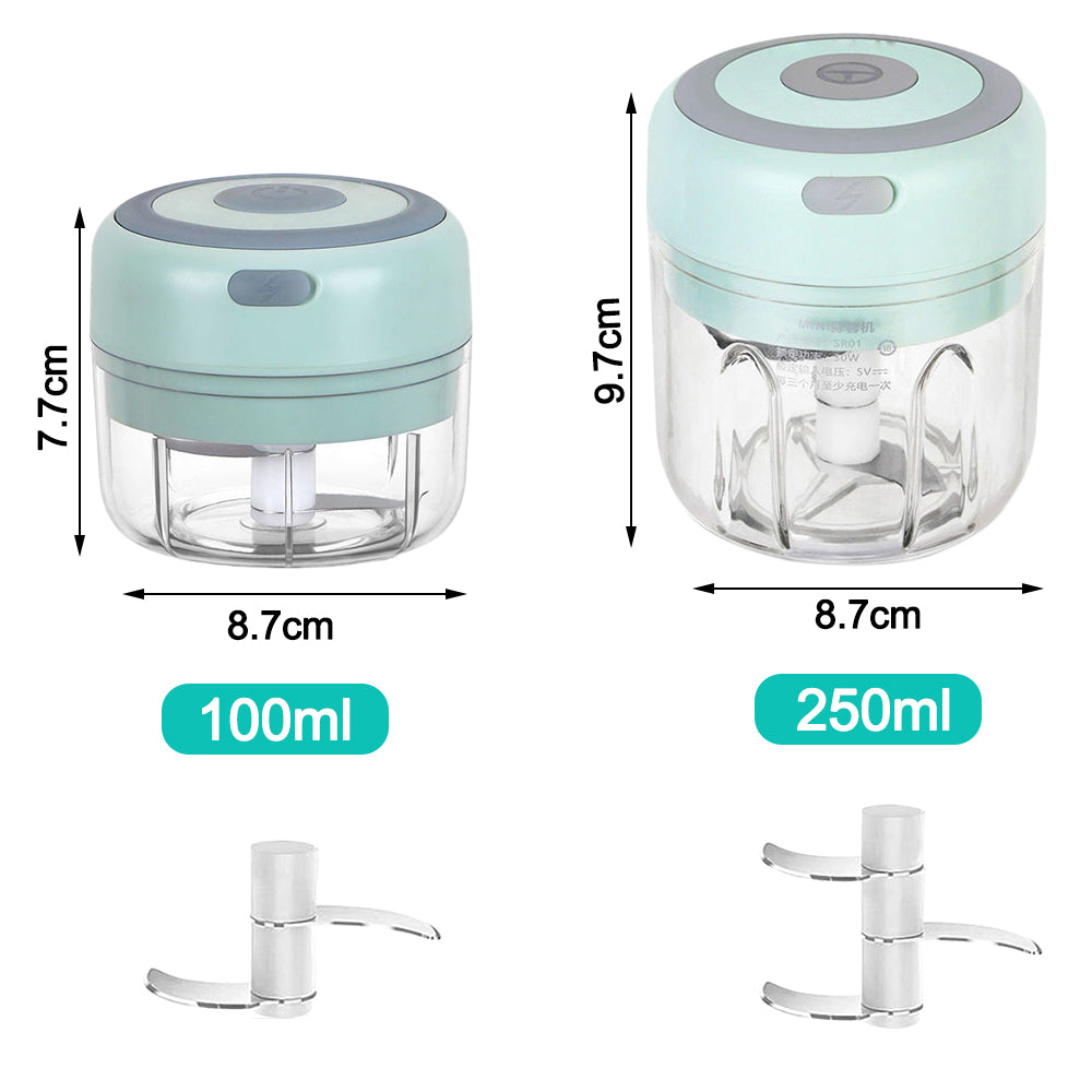 Mini Zerkleinerer elektrisch – USB-Ladefunktion