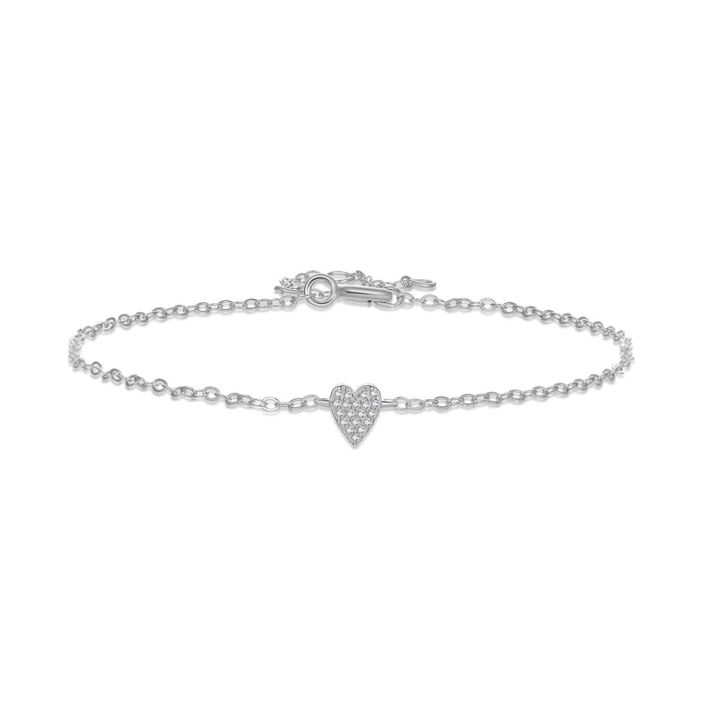 Retro Armband Herz aus 925er Sterlingsilber – Bild 2 | LuxeStyle