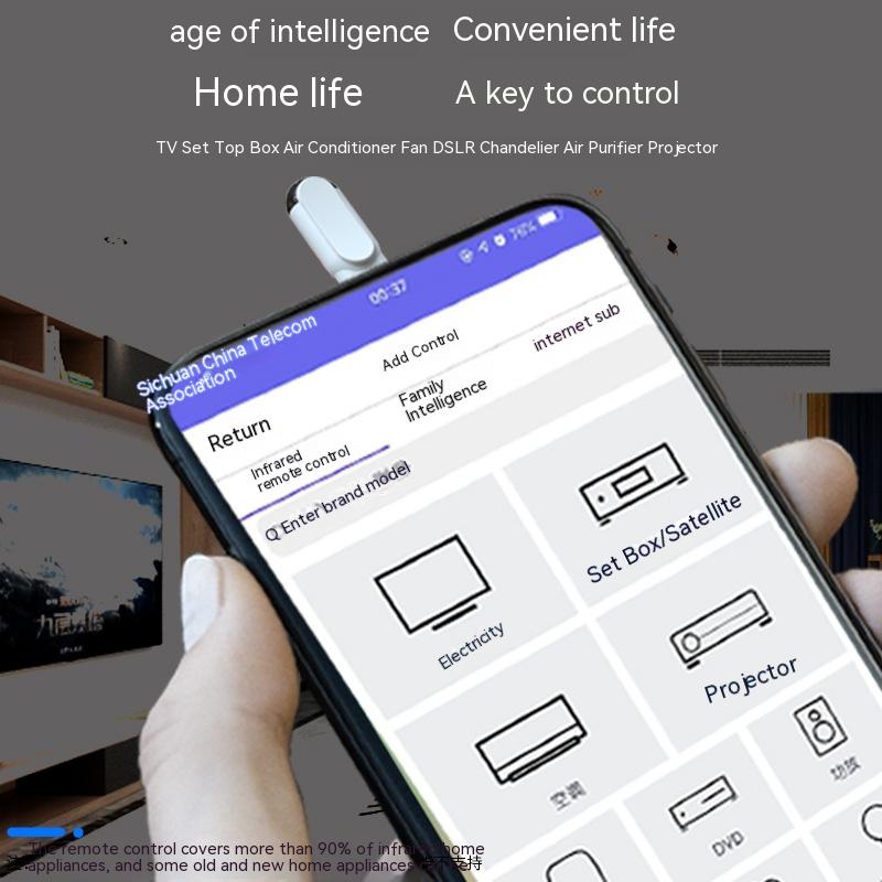 Infrarot-Fernbedienung für Smartphones – Ref. CJ-1687018338486067200 – Ansicht 3