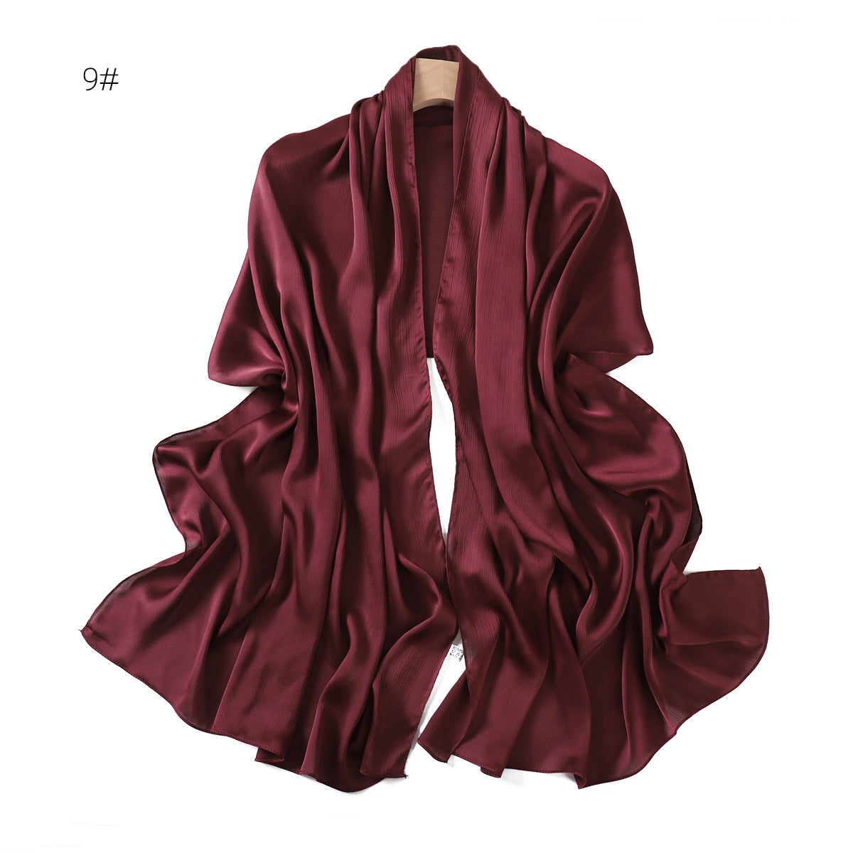 Einfarbiger Sommer-Schal für Damen – Bild 8 | LuxeStyle