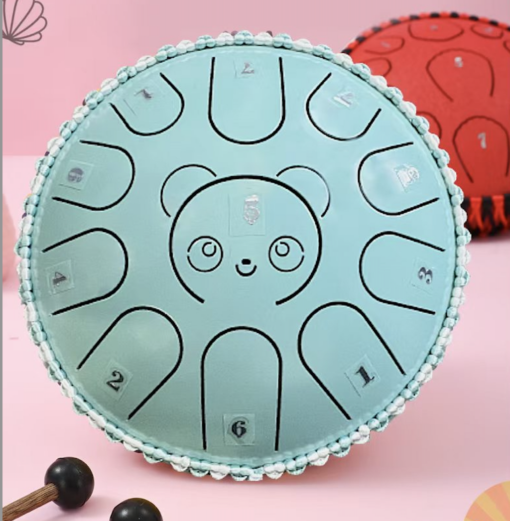 7-Zoll Steel Tongue Drum Little Bear