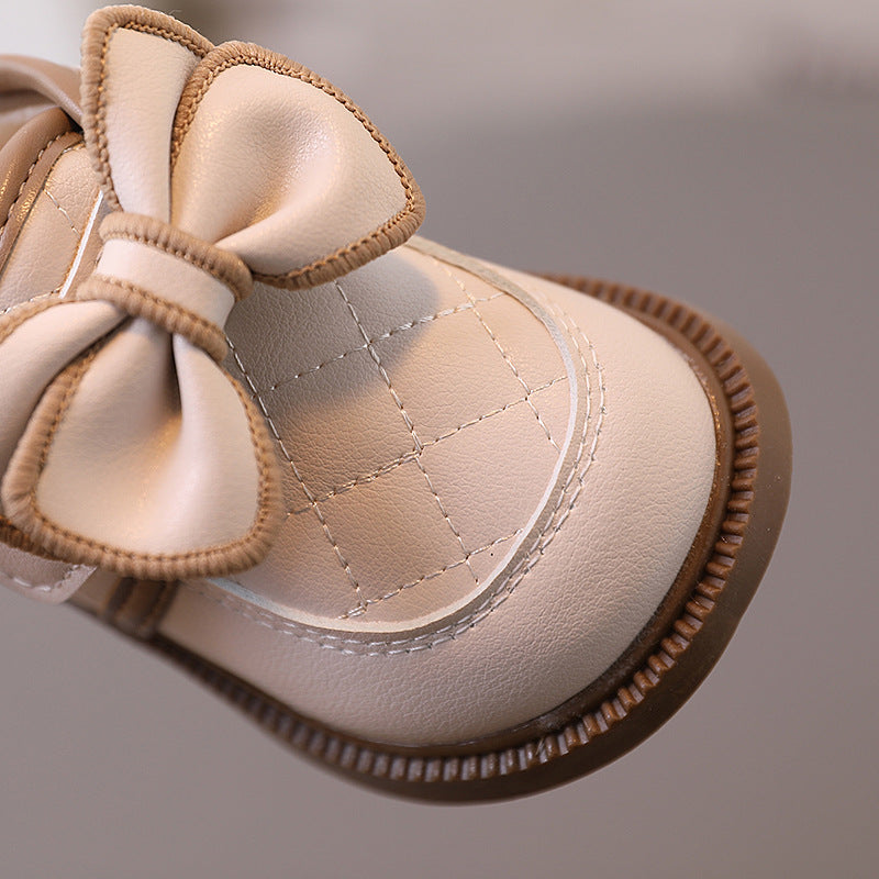 Mädchen Baby Baumwollschuhe mit Schleife