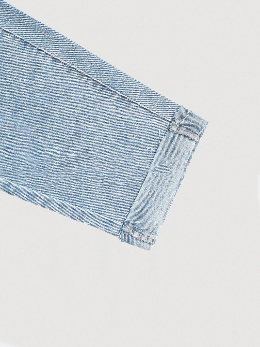 Trendige Casual Rippenjeans Hochtaillierte