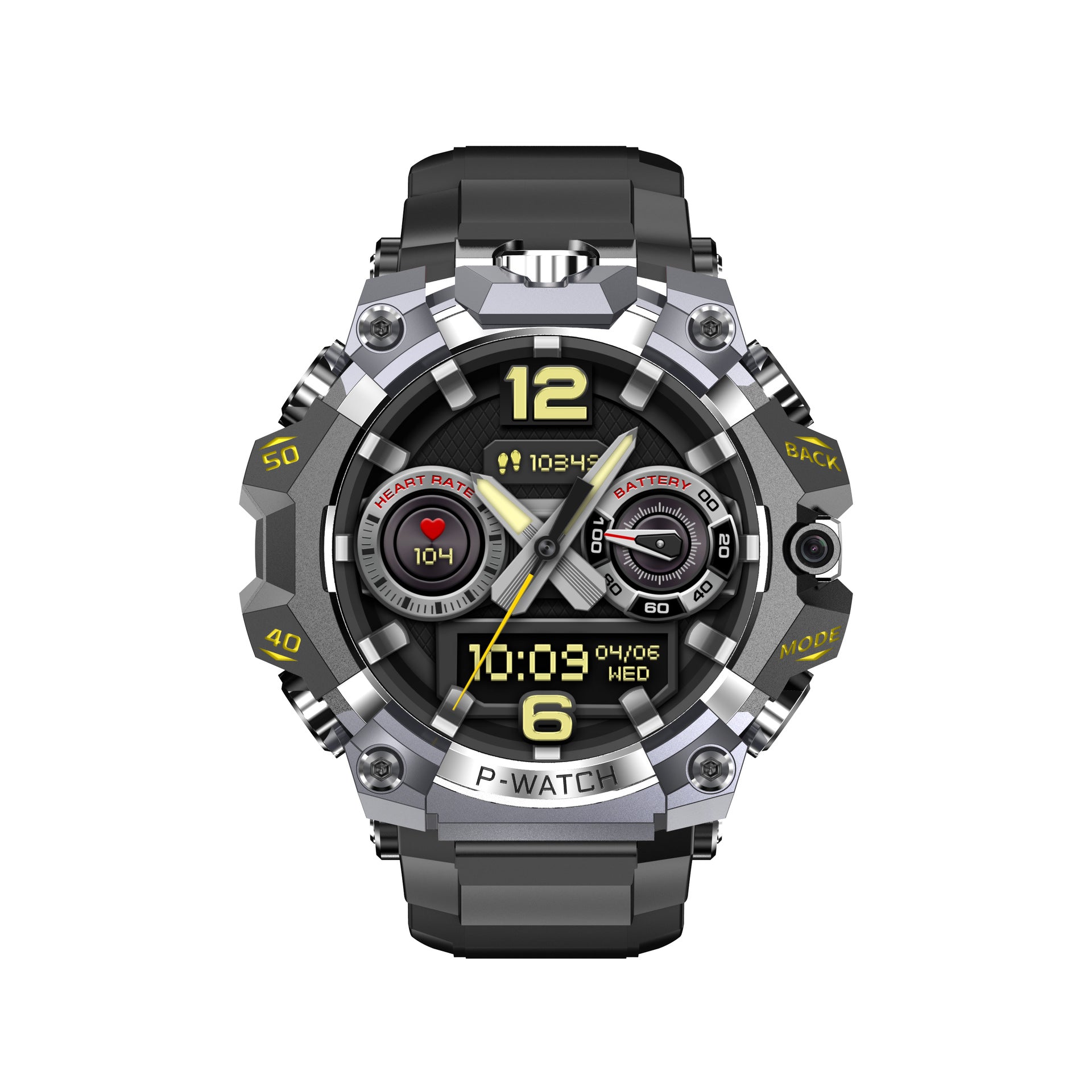 Wasserdichte Smartwatch mit HD Dual-Kamera
