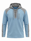 Herren Kapuzenpullover im Waffel-Design – Bild 1 | LuxeStyle
