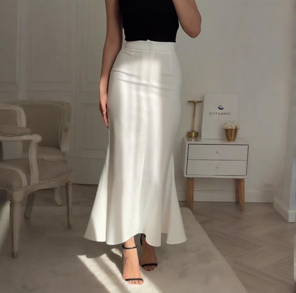 Eleganter, vielseitiger langer Damenrock