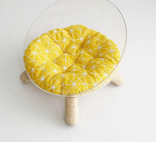 Katzenbett "Moonlight" – Transparente Raumkapsel