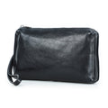 Braune Lederhandtasche für grosse Smartphones