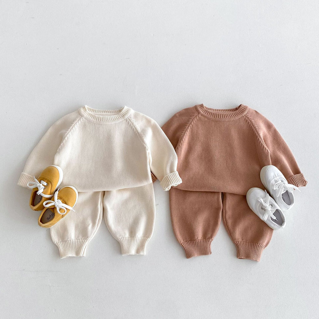 Baby Raglan Pullover und Hose Set – Bild 2 | LuxeStyle