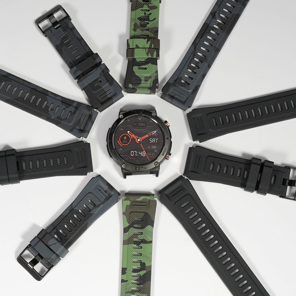 Smartwatch-Armband aus Silikon (22mm) – Bild 3 | LuxeStyle