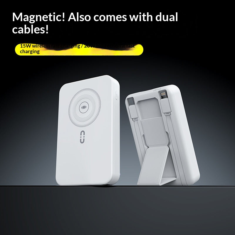 Magnetisches kabelloses Ladegerät mit Dual-Coil Ständer