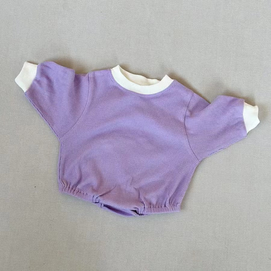 Baby Waffel-Overall aus Baumwolle – Bild 2 | LuxeStyle