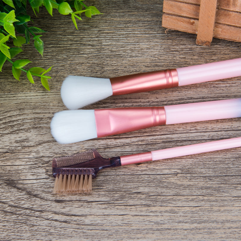 12 Make-up Pinsel für Gesicht & Augen