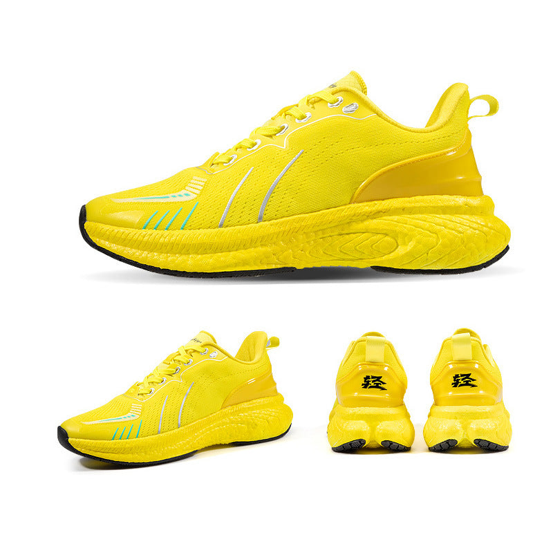 Popcorn Laufschuhe mit dicker Sohle