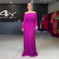 Damen-Langarmkleid mit Taille – Bild 1 | LuxeStyle