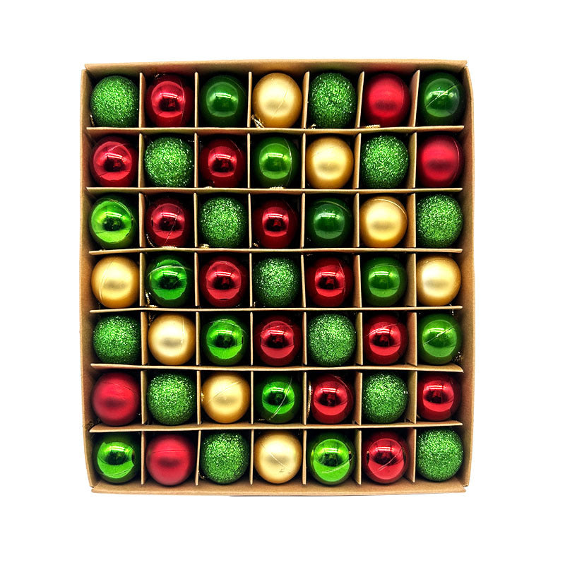 49er-Set Weihnachtsbaumkugeln aus Kunststoff – Bild 13 | LuxeStyle