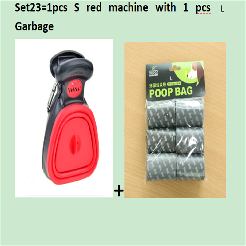 Faltbarer Hunde-Poop-Scooper mit Beuteln
