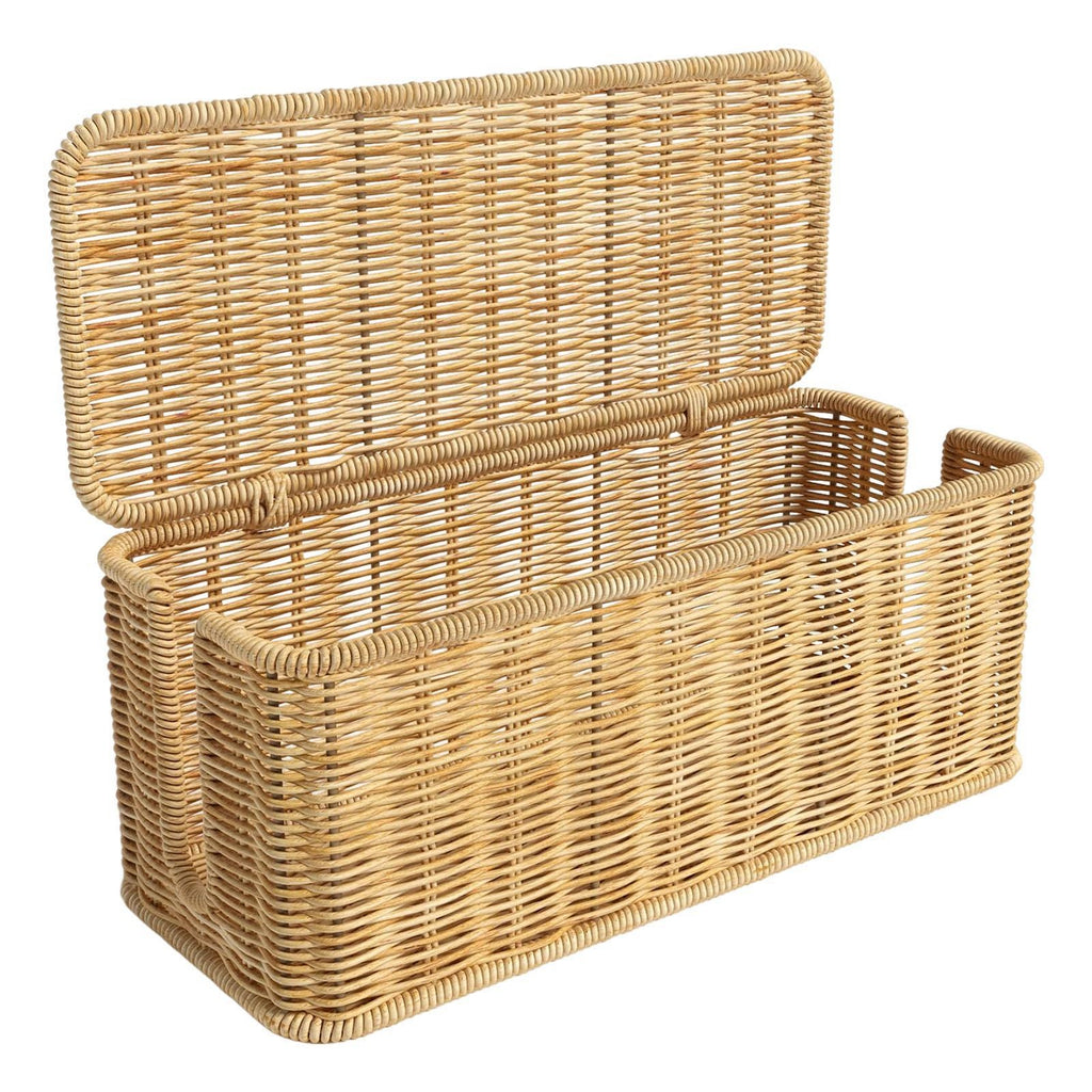 Kabel-Organizer im Rattan-Stil – Bild 5 | LuxeStyle