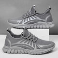 Atmungsaktive Flyknit Casual Laufschuhe für Herren
