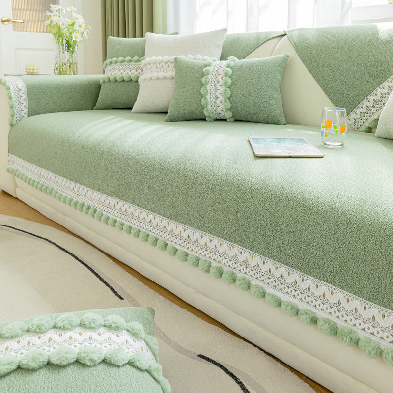 Chenille Sofa-Kissenbezug für alle Jahreszeiten – Bild 11 | LuxeStyle