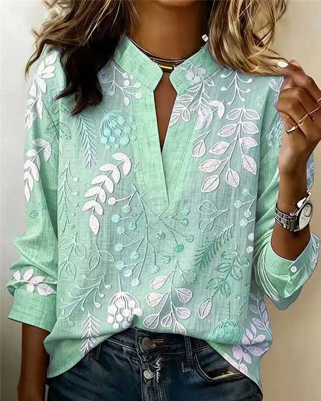 Vielseitige Langarmbluse für Frühling & Sommer