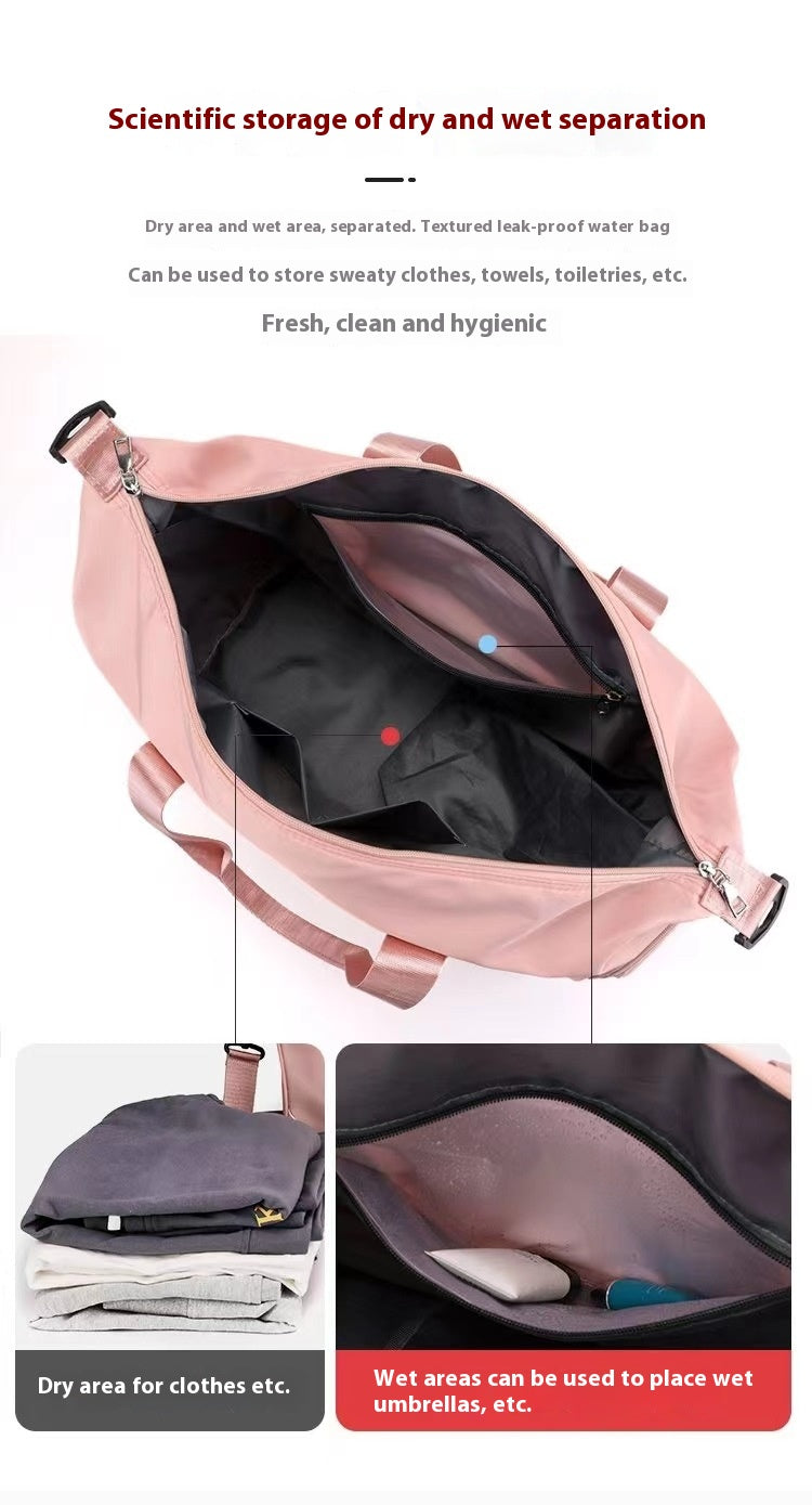 Einseitige Crossbody-Reisetasche 20-35 L – Bild 4 | LuxeStyle