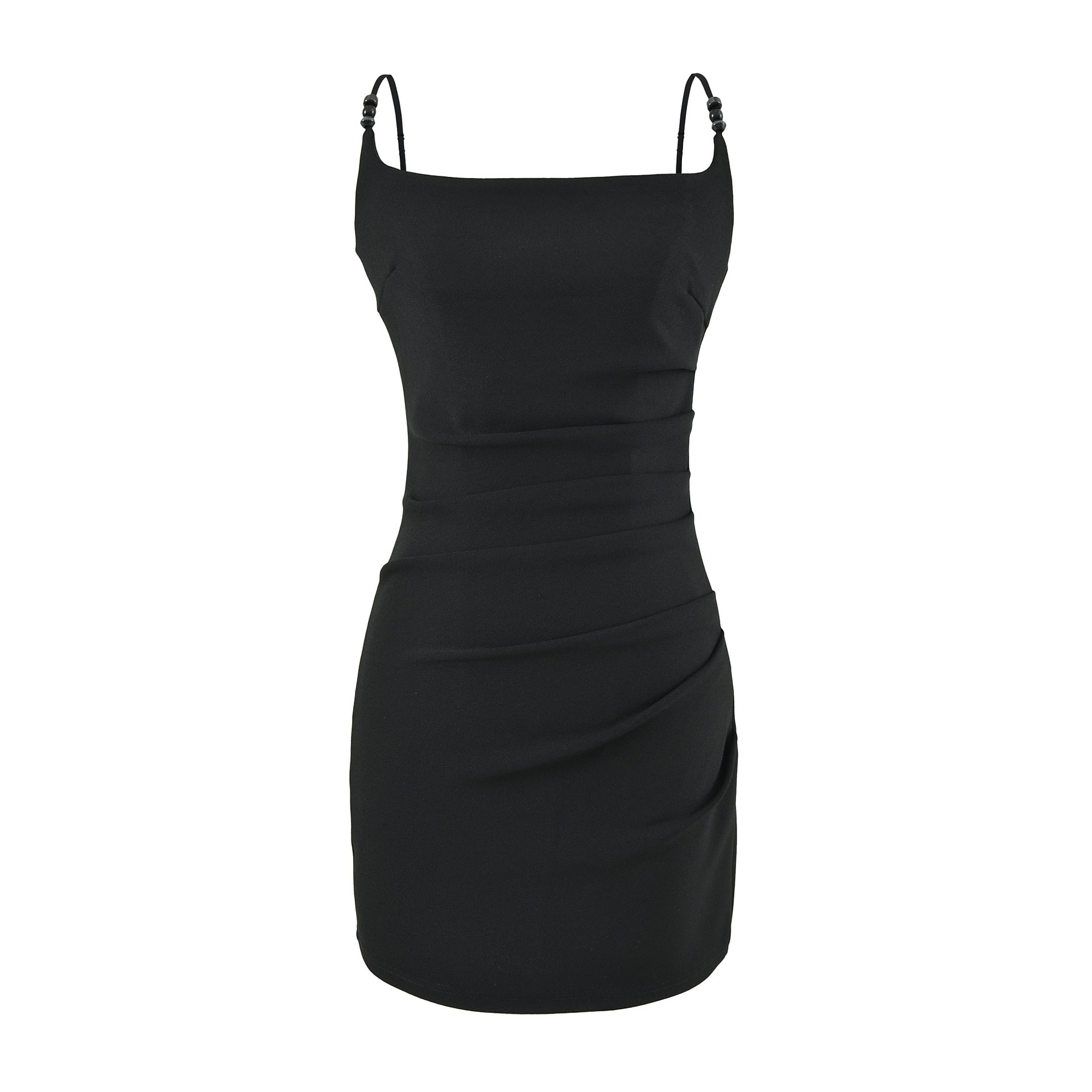 Sommerliches Schlitz-Slipdress im French-Stil