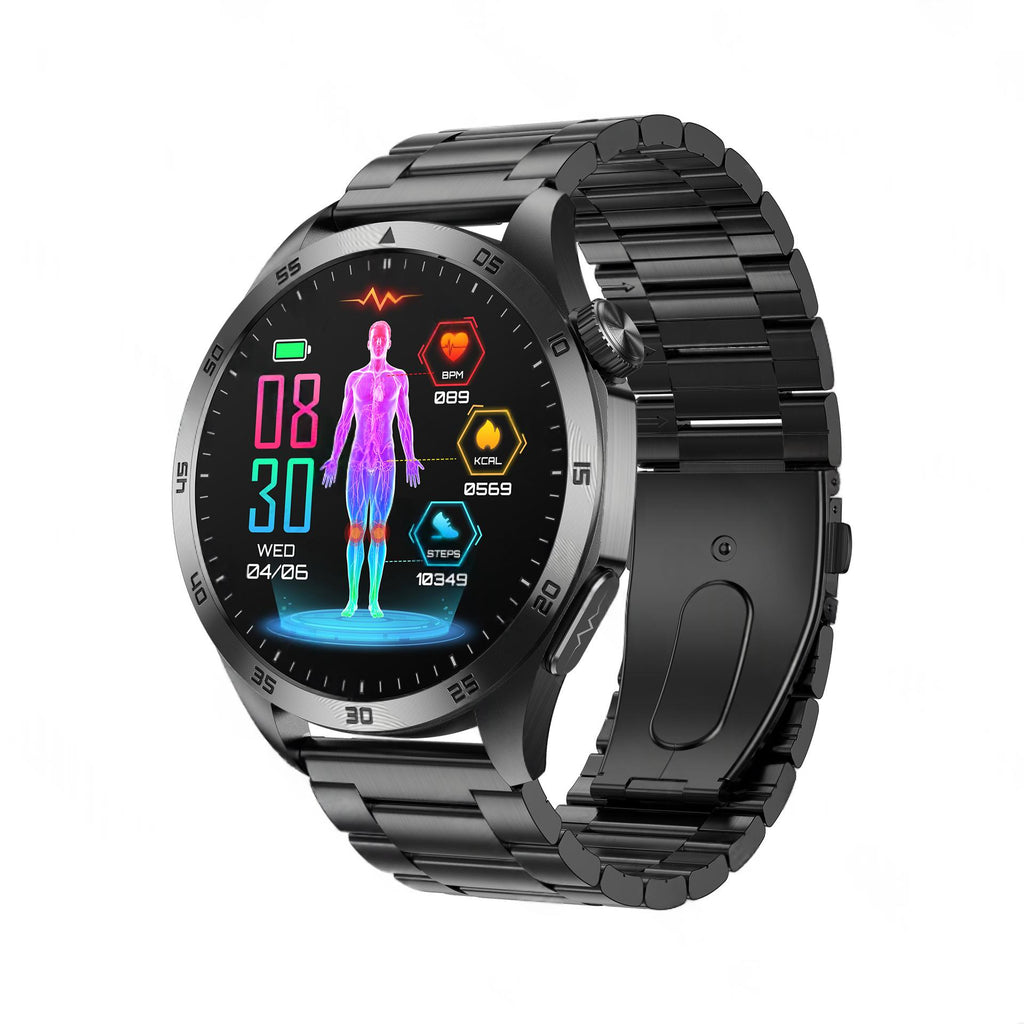 Silikon Smartwatch mit Bluetooth & Gesundheitsfunktionen – Bild 3 | LuxeStyle