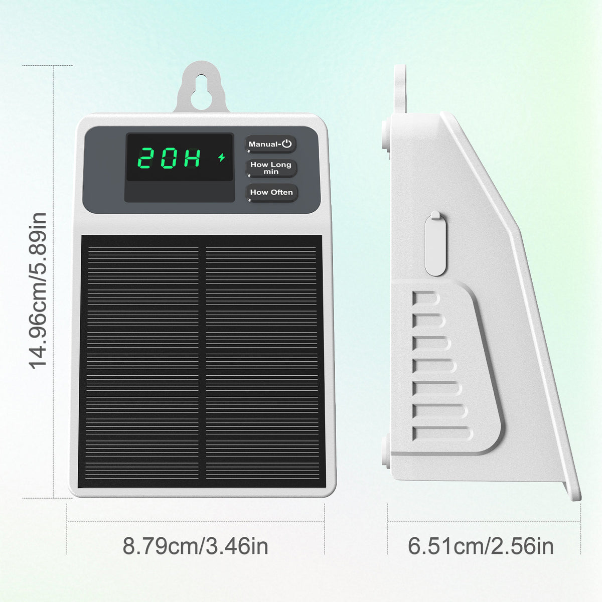 Bewässerungscomputer für Pflanzen (Solar)