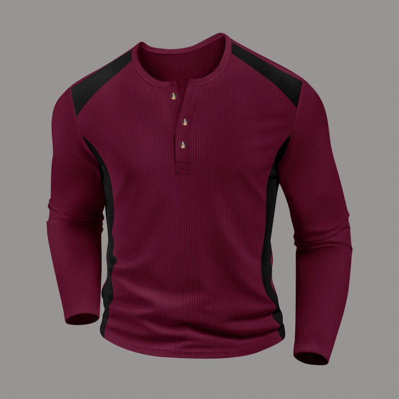 Herren Rollkragenpullover mit Waffelstruktur | LuxeStyle