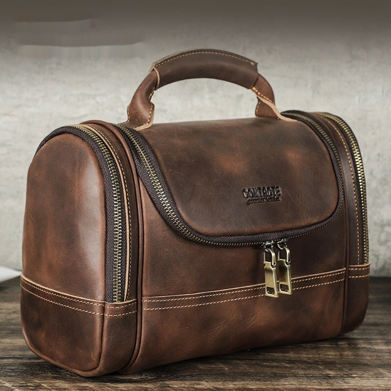 Cowhide Trainingstasche mit Polyesterfutter – Bild 6 | LuxeStyle