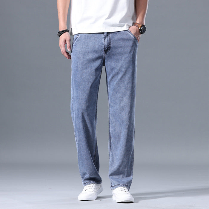 Lyocell Jeans für Herren – Loose Straight