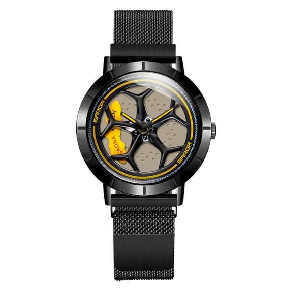 Sanda Wheel Quarz-Uhr – 43 mm, 30 m wasserdicht – Bild 10 | LuxeStyle