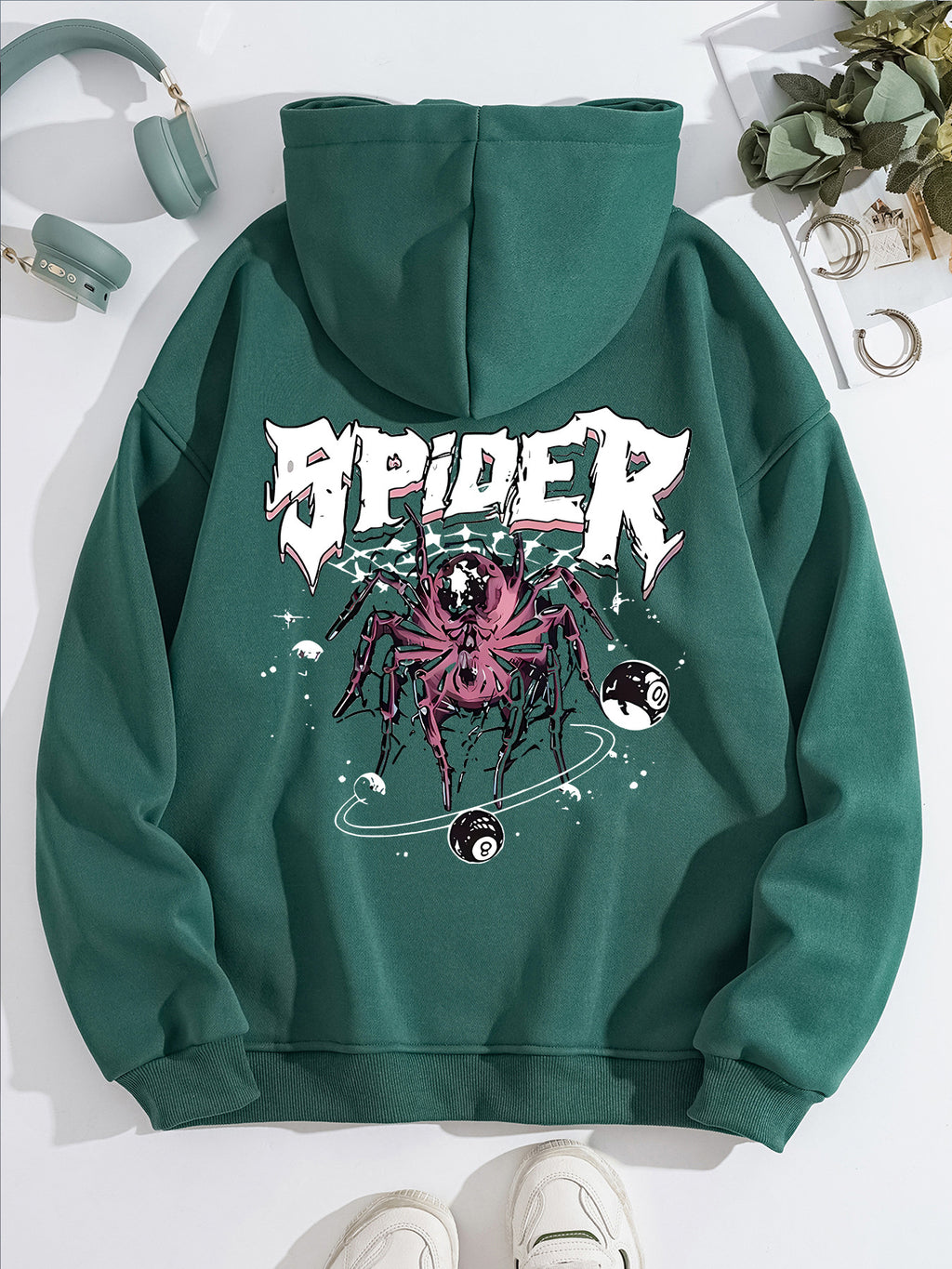Kapuzenpullover mit langen Ärmeln